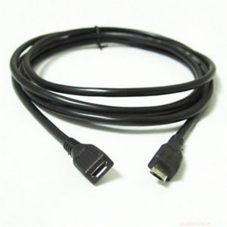 1XMicro USB férfi és női kiterjesztés extender adatszinkron töltő kábel adapter