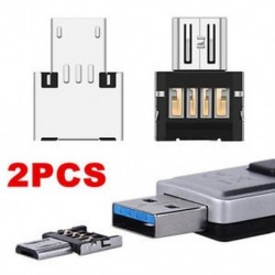 Android Tablet Phone 2db Micro USB Male USB USB OTG adapter átalakító