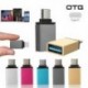 Rózsa arany USB 3.0 női USB-hez 3.1 C típusú férfi átalakító USB-C OTG adapter átalakító Új