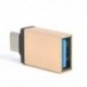 Rózsa arany USB 3.0 női USB-hez 3.1 C típusú férfi átalakító USB-C OTG adapter átalakító Új
