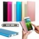 Lila Alumínium Power Bank tokszekrény készlet DIY 5000mah külső akkumulátor töltőhöz