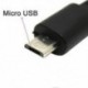 Fekete Visszahúzható Micro USB 2.0 adatszinkron töltő kábel kábel a Samsung HTC Android számára