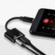 * 2 Fekete USB-C-tól 3,5 mm-ig és töltő 2 in1 fejhallgató audio jack töltőkábel adapter