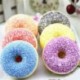 Squishy Squeeze stresszcsökkentő lágy színes fánk illatos lassú emelkedő játékok