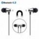 Arany Bluetooth 4.2 sztereó fülhallgató fülhallgató mágneses vezeték nélküli fülhallgató fülhallgató