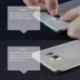 Új hátsó kamera lencséje   vaku edzett üvegvédő a Samsung Galaxy S7 Edge számára