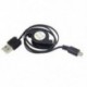 fehér Univerzális Micro USB A USB 2.0 B-hez visszahúzható adatszinkronizáló töltőkábel kábel