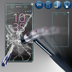 100% valódi 9H prémium edzett üveg képernyővédő fólia Sony Xperia E5 készülékhez