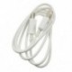 Fehér Micro USB adatkábel kábel szinkron töltő Samsung Galaxy S2 S3 S4 újra