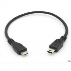 Micro USB B típusú férfi mini mini USB B típusú hím Host OTG adapter kábel kábele Új