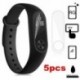 A Xiaomi Mi Band 2 Smartband 5db Anti-Scratch TPU képernyővédő fedőfólia