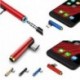 Arany Új C-típusú 3,5 mm-es Jack fülhallgató kábel USB C fejhallgató Audio 90 ° -os adapter