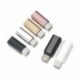 Metal-Fekete 1x-C típusú 3,5 mm-es Jack fülhallgató USB C fejhallgató audió adapter Huawei Xiaomi számára