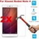2Pcs 100% -os valódi 9H edzett üveg képernyővédő készülék Xiaomi Redmi 4. megjegyzéséhez