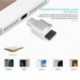 Ezüst 1PC Micro USB 2.0 USB 3.1 típusú C típusú férfi átalakító SD TF kártyaolvasó OTG adapter