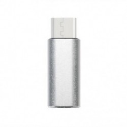 Metal-Ezüst C-típusú 3,5 mm-es jack fülhallgató USB C fejhallgató audió adapter 3 színek