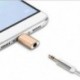 Műanyag-White C-típusú 3,5 mm-es jack fülhallgató USB C fejhallgató audió adapter 3 színek