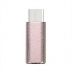 Metal-Rose Gold C-típusú 3,5 mm-es jack fülhallgató USB C fejhallgató audió adapter 3 színek