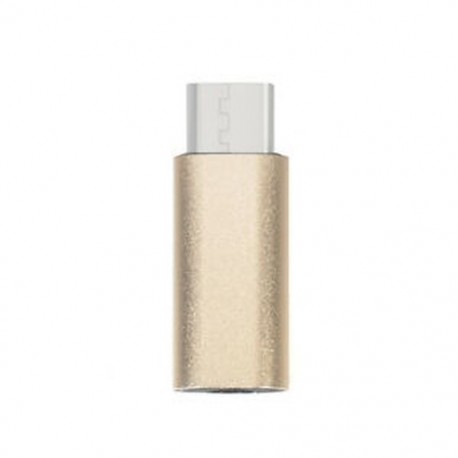 Metal-Gold C-típusú 3,5 mm-es jack fülhallgató USB C fejhallgató audioadapter Új