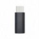 Metal-Fekete C-típusú 3,5 mm-es jack fülhallgató USB C fejhallgató audioadapter Új