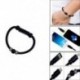 Mirco USB-hez Android Huawei C típusú Mirco USB adat töltő csuklópánt karkötő USB töltés
