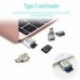 Ezüst Alloy USB 3.1 C típusú Micro SD TF kártyaolvasó OTG adapter Samsung HTC LG új készülékhez