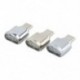 Ezüst Alloy USB 3.1 C típusú Micro SD TF kártyaolvasó OTG adapter Samsung HTC LG új készülékhez