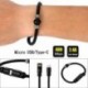 Mirco USB-hez USB adat töltő karkötő csuklópánt USB töltés Android Huawei Mirco C típushoz