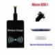 Micro USB 2 Univerzális QI vezeték nélküli töltő vevő töltőmodul Micro USB mobiltelefonhoz