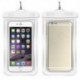 fehér Vízálló víz alatti világító tok száraz zsák tok iPhone okostelefonokhoz