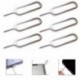 Rengeteg 100Pcs hordozható SIM-kártya tálca Ejektor kiürítése Pin kulcs eltávolító eszköz iPhone számára