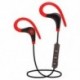 Fekete (nincs Bluetooth) Vezeték nélküli Bluetooth headset SPORT sztereó fülhallgató fejhallgató iPhone Samsung LG