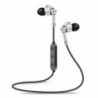 5 * Ezüst Mágneses fülhallgató-fülhallgató vezeték nélküli Bluetooth fülhallgató nyakpánt fejhallgató