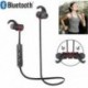 5 * Ezüst Mágneses fülhallgató-fülhallgató vezeték nélküli Bluetooth fülhallgató nyakpánt fejhallgató