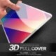 fehér 3D teljes borítású ívelt edzett üveg képernyővédő fólia LG V30 JP-hez