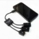 Samsung 3 in 1 Dual Micro USB 2.0 fogadó OTG Hub hím - női adapter kábel