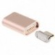 Arany Mágneses adapter Micro USB töltő kábel adat töltő Android Samsung ÚJ