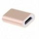 Arany Mágneses adapter Micro USB töltő kábel adat töltő Android Samsung ÚJ