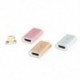 Arany Mágneses adapter Micro USB töltő kábel adat töltő Android Samsung ÚJ