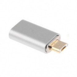 Ezüst ÚJ Micro USB töltőkábel Mágneses adapter adat töltő Android Samsunghoz