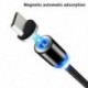 Szürke (C típus) Samsung C-típusú és Android fonott mágneses villámláshoz   USB töltőkábelhez