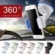 fehér Univerzális 360 ° -os autós tartó állvány rögzítése szélvédő konzol a mobil mobiltelefon