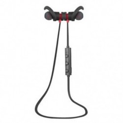 Fekete Vezeték nélküli Bluetooth sport fülhallgató mágneses fejhallgató vízálló sztereó fülhallgató