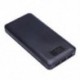 Kék 5V 2.1A 3 USB 7X 18650 mobil tápegység tok DIY akkumulátor töltő doboz tok