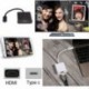 Fekete USB-C típusú C-HDMI HDTV fekete adapterkábel Samsung S9 S8-hoz 8. megjegyzés Újonnan 1PC