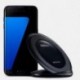 Gyors töltőállvány fekete QI vezeték nélküli gyors töltő töltőállvány dokkoló a Samsung Galaxy S8 S7-hez 5.