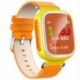 narancs 1 X Elveszett gyerekek Biztonságos GPS Tracker SOS Hívás Smart Watch csukló Android IOS