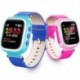 Kék 1 X Elveszett gyerekek Biztonságos GPS Tracker SOS Hívás Smart Watch csukló Android IOS