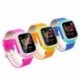 Kék 1 X Elveszett gyerekek Biztonságos GPS Tracker SOS Hívás Smart Watch csukló Android IOS