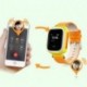 Kék 1 X Elveszett gyerekek Biztonságos GPS Tracker SOS Hívás Smart Watch csukló Android IOS